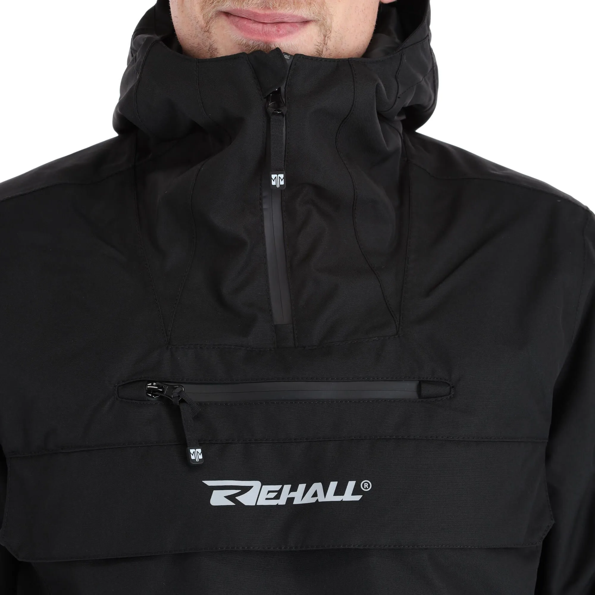 Rehall, Artois-R Winter Anorak Heren Zwart 8 Rehall, Artois-R Winter Anorak Heren Zwart - Afbeelding 8