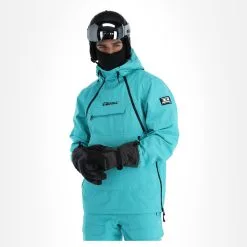 Rehall, Becks-R Winter Anorak Heren Aqua Blauw -Cmp Ski-uitrusting Winkel rehall becks r af anorak heren aqua blauw 22rehal108v4 BI 04