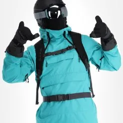 Rehall, Becks-R Winter Anorak Heren Aqua Blauw -Cmp Ski-uitrusting Winkel rehall becks r af anorak heren aqua blauw 22rehal108v4 BI 05