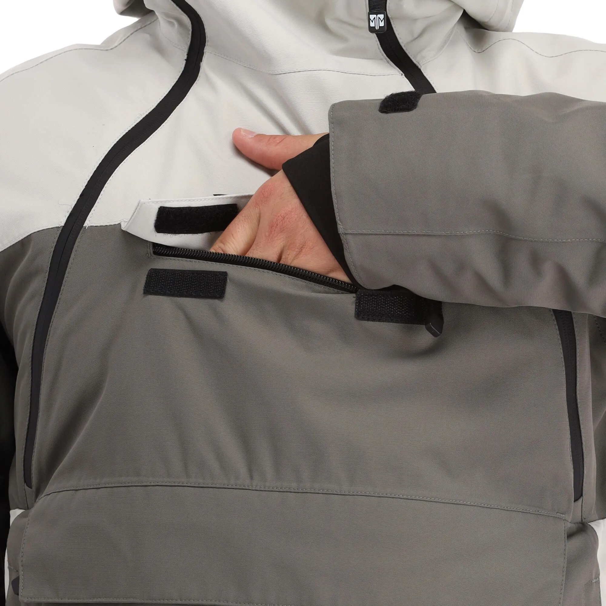 Rehall, Becks-R Winter Anorak Heren Storm Grijs 12 Rehall, Becks-R Winter Anorak Heren Storm Grijs - Afbeelding 12