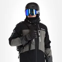 Rehall, Bud-R Ski-jas Heren Gunmetal Grijs -Cmp Ski-uitrusting Winkel rehall bud r aa jas gevoerd heren gunmetal grijs 22rehal104v2 BI 05