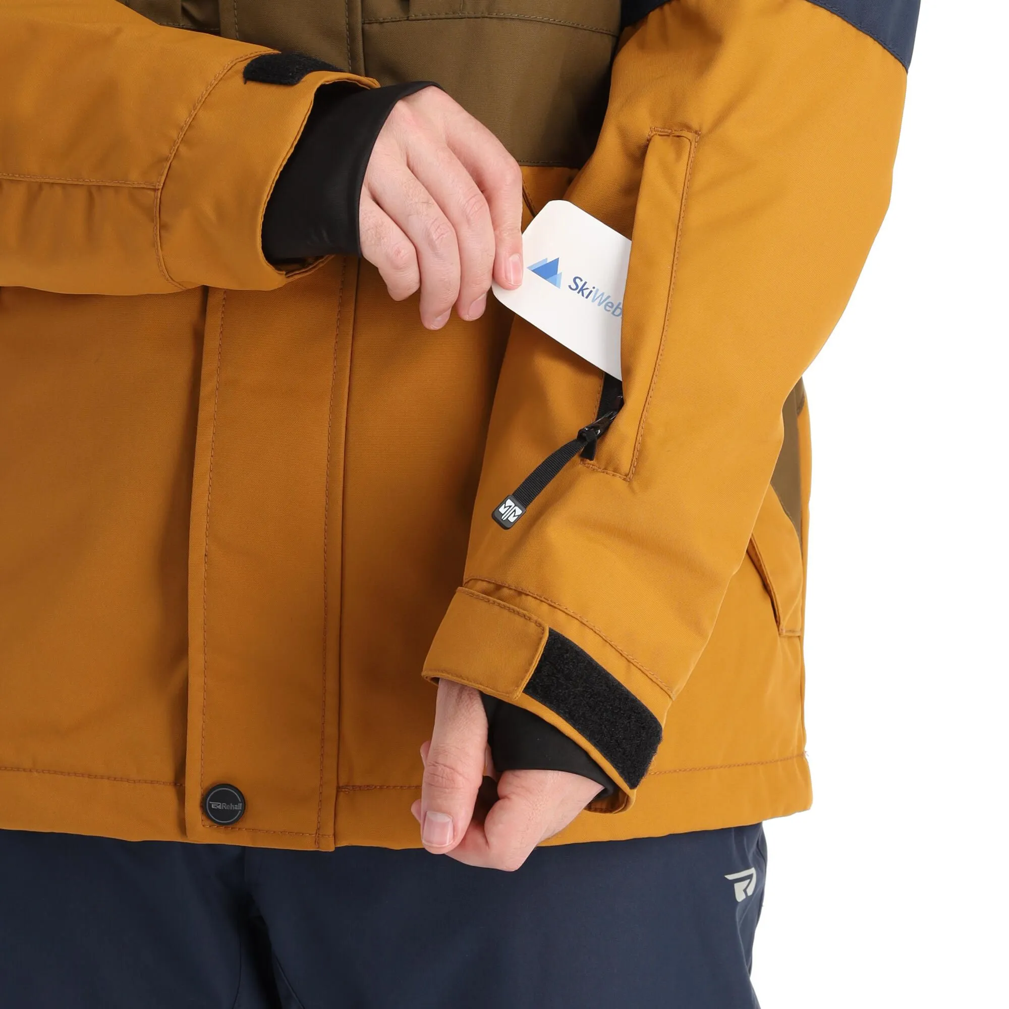 Rehall, Coors-R Ski-jas Heren Navy Blauw 7 Rehall, Coors-R Ski-jas Heren Navy Blauw - Afbeelding 7