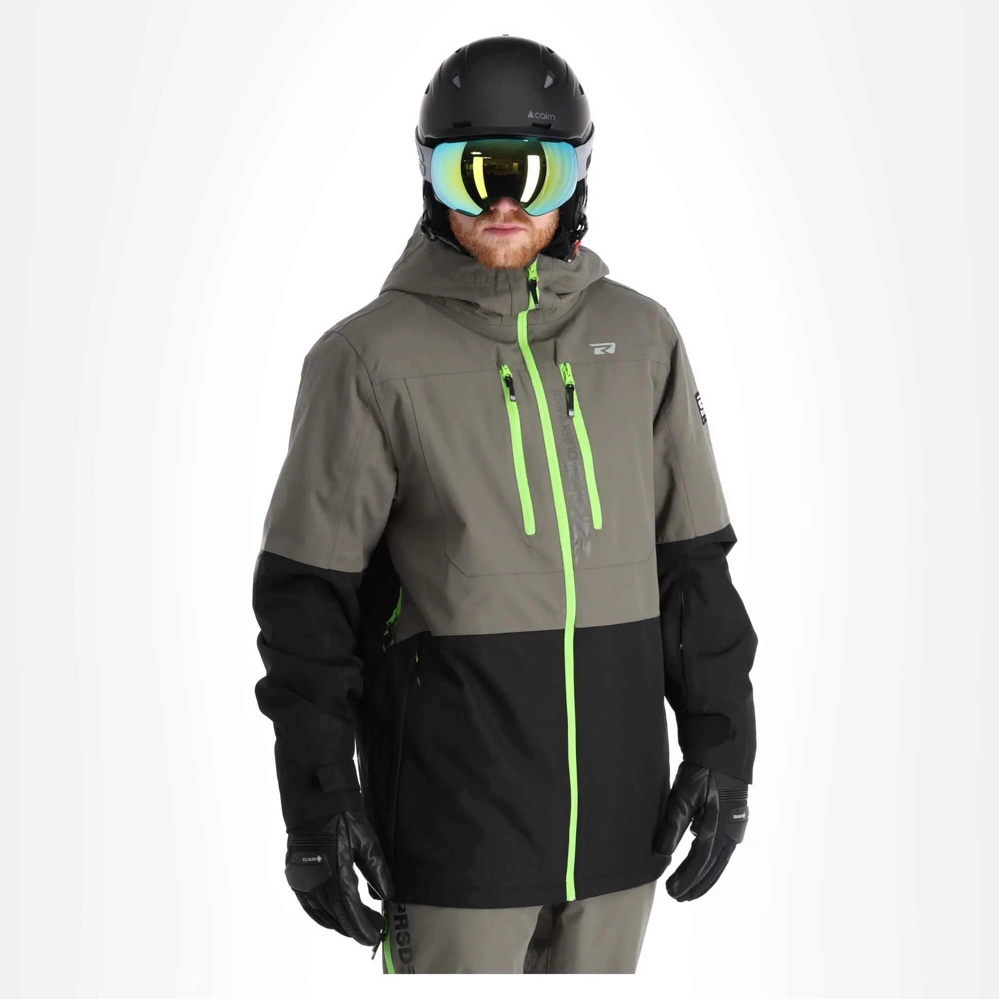 Rehall, Cream-R Ski-jas Heren Gunmetal Grijs 3 Rehall, Cream-R Ski-jas Heren Gunmetal Grijs - Afbeelding 3