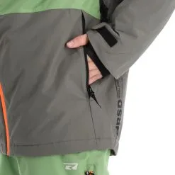 Rehall, Cream-R Ski-jas Heren Turf Groen -Cmp Ski-uitrusting Winkel rehall cream r aa jas gevoerd heren turf groen 22rehal102v4 BI 12