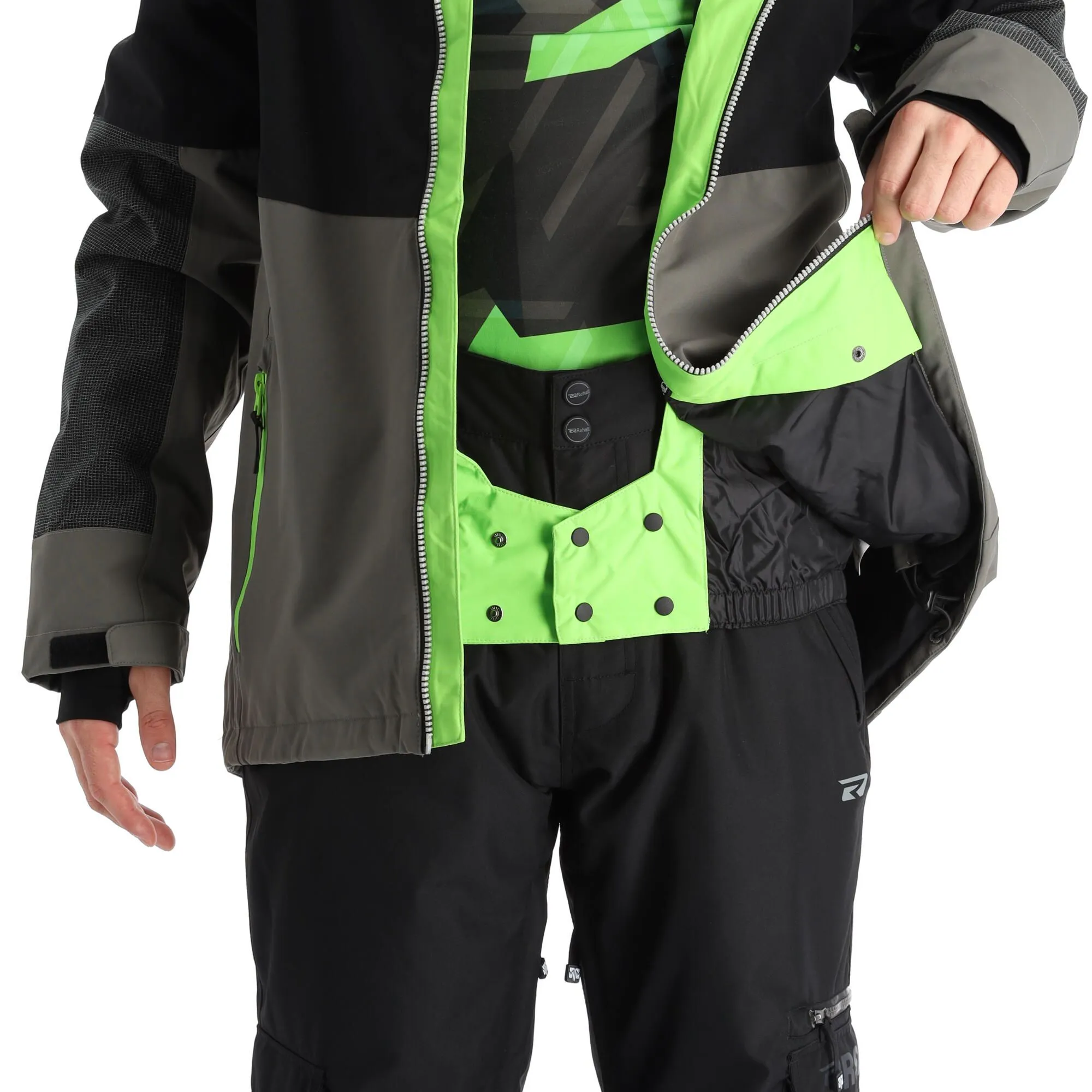 Rehall, Dragon-R Ski-jas Heren Brite Groen 8 Rehall, Dragon-R Ski-jas Heren Brite Groen - Afbeelding 8