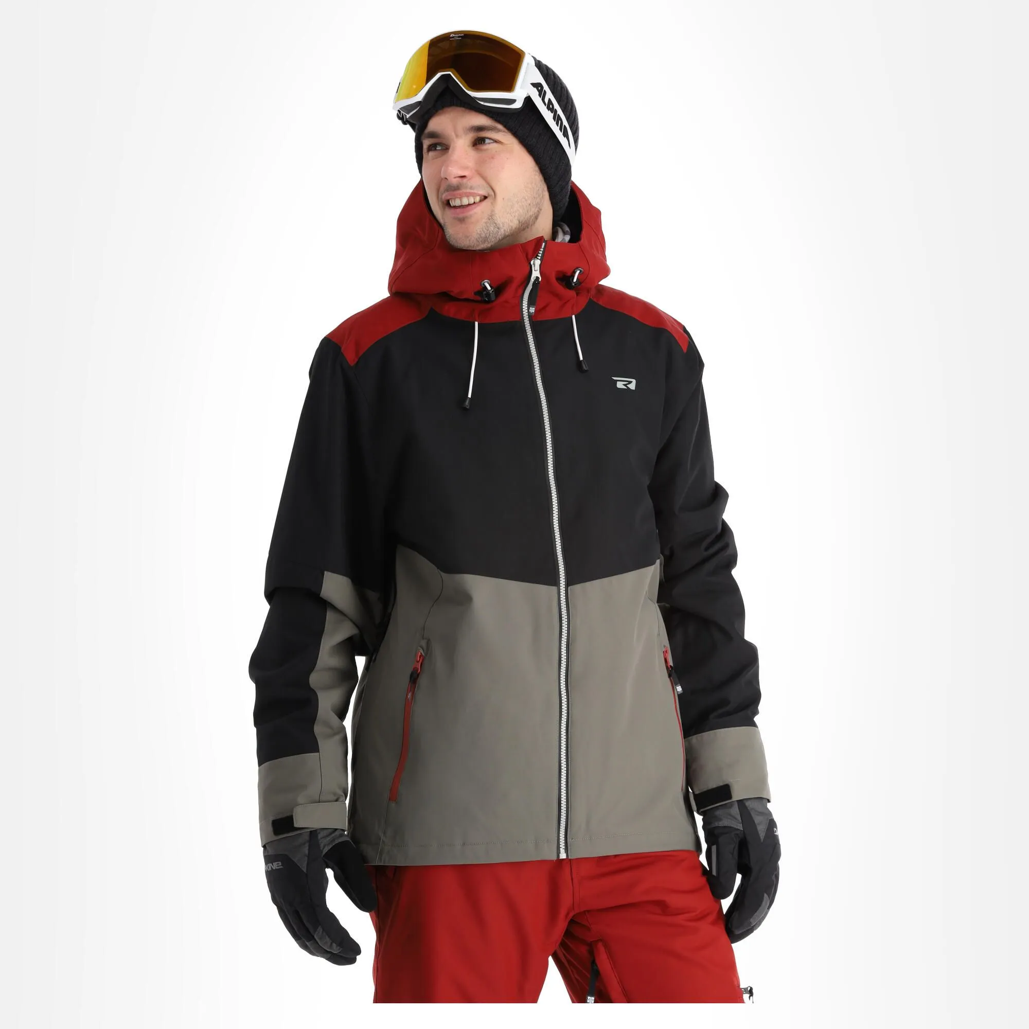 Rehall, Dragon-R Ski-jas Heren Burgundy Rood 1 Rehall, Dragon-R Ski-jas Heren Burgundy Rood