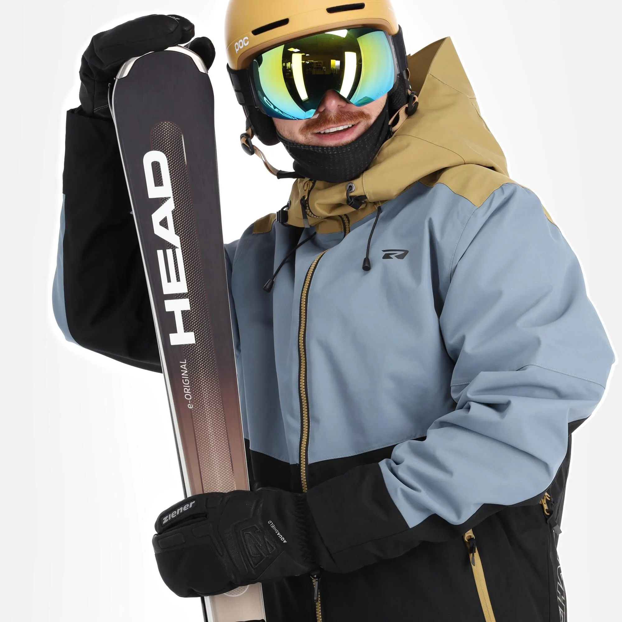 Rehall, Dragon-R Ski-jas Heren Mirage Blauw 4 Rehall, Dragon-R Ski-jas Heren Mirage Blauw - Afbeelding 4