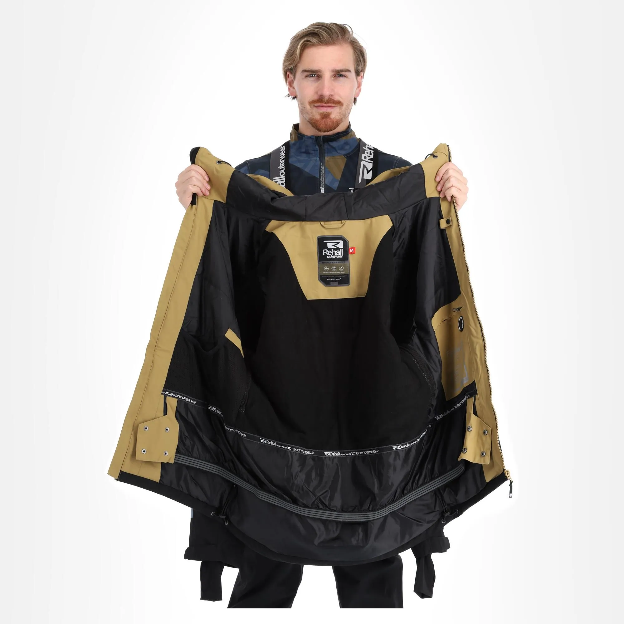 Rehall, Dragon-R Ski-jas Heren Mirage Blauw 5 Rehall, Dragon-R Ski-jas Heren Mirage Blauw - Afbeelding 5