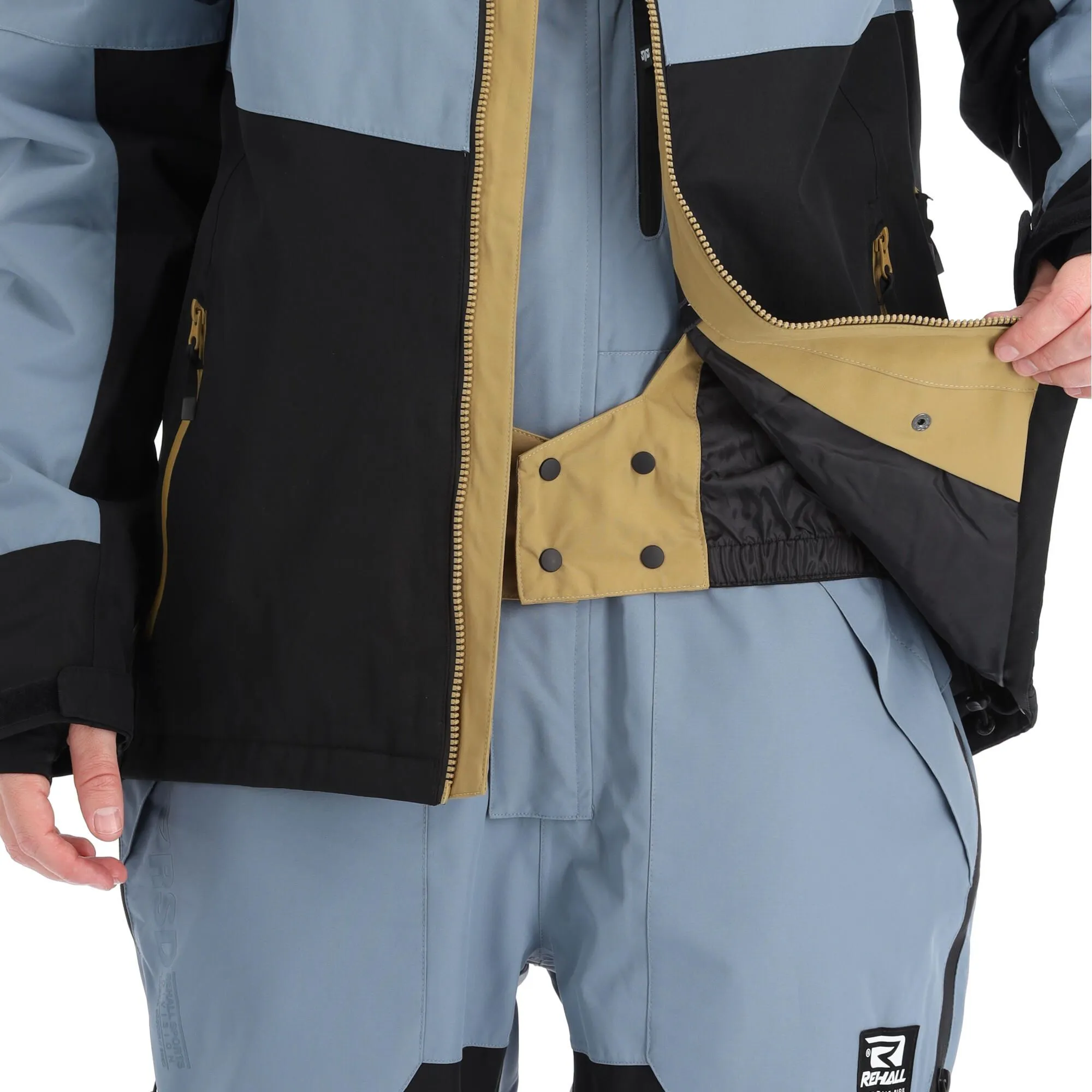 Rehall, Dragon-R Ski-jas Heren Mirage Blauw 6 Rehall, Dragon-R Ski-jas Heren Mirage Blauw - Afbeelding 6