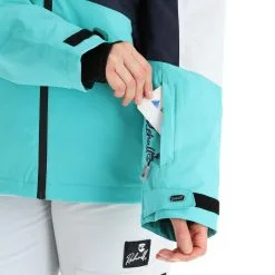 Rehall, Elly-R Ski-jas Dames Jeans Blauw -Cmp Ski-uitrusting Winkel rehall elly r aa jas gevoerd dames jeans blauw 22rehal138v1 BI 08