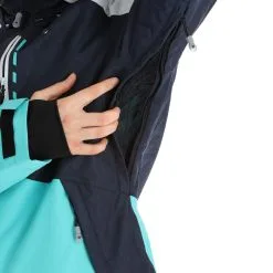 Rehall, Elly-R Ski-jas Dames Jeans Blauw -Cmp Ski-uitrusting Winkel rehall elly r aa jas gevoerd dames jeans blauw 22rehal138v1 BI 10