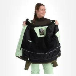 Rehall, Elly-R Ski-jas Dames Pastel Groen -Cmp Ski-uitrusting Winkel rehall elly r aa jas gevoerd dames pastel groen 22rehal138v2 BI 06