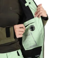 Rehall, Elly-R Ski-jas Dames Pastel Groen -Cmp Ski-uitrusting Winkel rehall elly r aa jas gevoerd dames pastel groen 22rehal138v2 BI 09