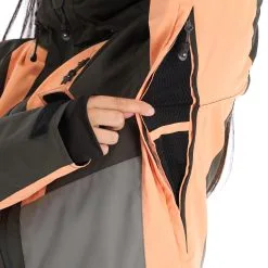 Rehall, Evy-R Ski-jas Dames Gunmetal Grijs -Cmp Ski-uitrusting Winkel rehall evy r aa jas gevoerd dames gunmetal grijs 22rehal139v4 BI 09