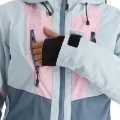 Rehall, Evy-R Ski-jas Dames Ice Blauw -Cmp Ski-uitrusting Winkel rehall evy r aa jas gevoerd dames ice blauw 22rehal139v2 BI 11