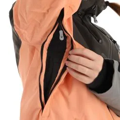 Rehall, June-R Ski-jas Dames Shell Coral Roze -Cmp Ski-uitrusting Winkel rehall june r aa jas gevoerd dames shell coral roze 22rehal141v2 BI 09