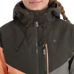 Rehall, June-R Ski-jas Dames Shell Coral Roze -Cmp Ski-uitrusting Winkel rehall june r aa jas gevoerd dames shell coral roze 22rehal141v2 BI 11