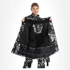 Rehall, Kiki-R Ski-jas Dames Snake Blauw -Cmp Ski-uitrusting Winkel rehall kiki r aa jas gevoerd dames snake blauw 22rehal142v3 BI 06