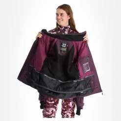 Rehall, Kiki-R Ski-jas Dames Snake Roze -Cmp Ski-uitrusting Winkel rehall kiki r aa jas gevoerd dames snake roze 22rehal142v1 BI 06