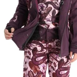 Rehall, Kiki-R Ski-jas Dames Snake Roze -Cmp Ski-uitrusting Winkel rehall kiki r aa jas gevoerd dames snake roze 22rehal142v1 BI 07