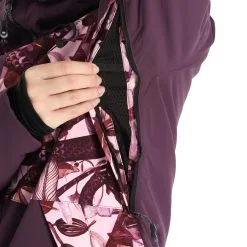 Rehall, Kiki-R Ski-jas Dames Snake Roze -Cmp Ski-uitrusting Winkel rehall kiki r aa jas gevoerd dames snake roze 22rehal142v1 BI 09