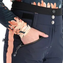 Rehall, Leila-R Skibroek Dames Navy Blauw -Cmp Ski-uitrusting Winkel rehall leila r ba skibroek gevoerd dames navy blauw BA21reh141a BI 08