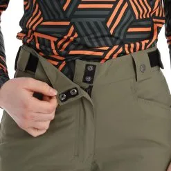 Rehall, Lise-R Skibroek Dames Dusty Olive Groen -Cmp Ski-uitrusting Winkel rehall lise r ba skibroek gevoerd dames dusty olive groen 22rehal146v7 BI 05