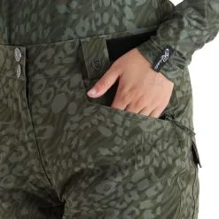 Rehall, Lise-R Skibroek Dames Dusty Panther Groen -Cmp Ski-uitrusting Winkel rehall lise r ba skibroek gevoerd dames dusty panther groen 22rehal146v5 BI 07