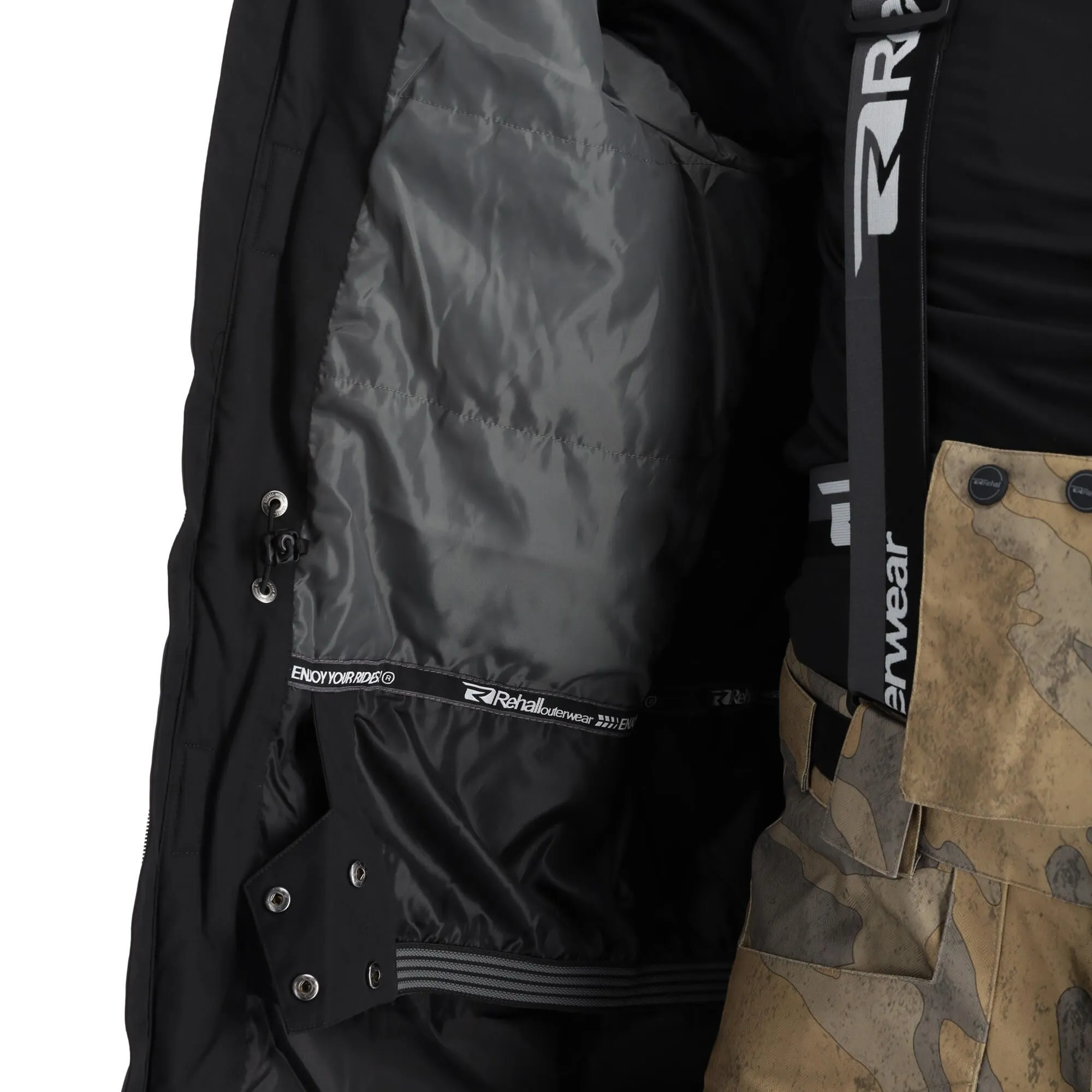 Rehall, Mason-R Ski-jas Heren Zwart 11 Rehall, Mason-R Ski-jas Heren Zwart - Afbeelding 11