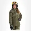 Rehall, Maus-R Ski-jas Dames Dusty Olive Groen