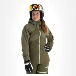 Rehall, Maus-R Ski-jas Dames Dusty Olive Groen