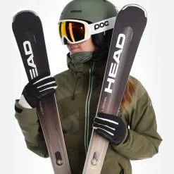 Rehall, Maus-R Ski-jas Dames Dusty Olive Groen -Cmp Ski-uitrusting Winkel rehall maus r aa jas gevoerd dames dusty olive groen 22rehal143v2 BI 05