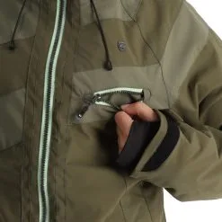 Rehall, Maus-R Ski-jas Dames Dusty Olive Groen -Cmp Ski-uitrusting Winkel rehall maus r aa jas gevoerd dames dusty olive groen 22rehal143v2 BI 10