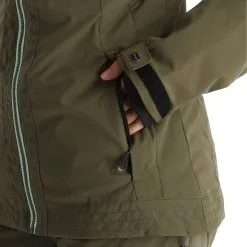 Rehall, Maus-R Ski-jas Dames Dusty Olive Groen -Cmp Ski-uitrusting Winkel rehall maus r aa jas gevoerd dames dusty olive groen 22rehal143v2 BI 11