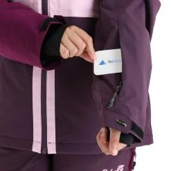 Rehall, Ricky-R Ski-jas Dames Dark Paars -Cmp Ski-uitrusting Winkel rehall ricky r aa jas gevoerd dames dark paars 22rehal140v5 BI 08