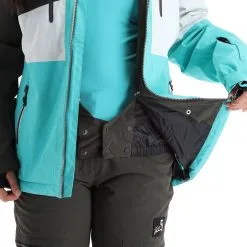 Rehall, Ricky-R Ski-jas Dames Graphite Grijs -Cmp Ski-uitrusting Winkel rehall ricky r aa jas gevoerd dames graphite grijs 22rehal140v2 BI 07