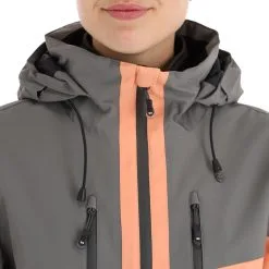 Rehall, Ricky-R Ski-jas Dames Gunmetal Grijs -Cmp Ski-uitrusting Winkel rehall ricky r aa jas gevoerd dames gunmetal grijs 22rehal140v6 BI 11