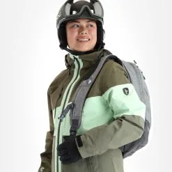 Rehall, Ricky-R Ski-jas Dames Olive Groen -Cmp Ski-uitrusting Winkel rehall ricky r aa jas gevoerd dames olive groen 22rehal140v1 BI 05