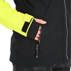 Rehall, Stormy-R Ski-jas Dames Lime Groen/Zwart 16 Rehall, Stormy-R Ski-jas Dames Lime Groen/Zwart -Cmp Ski-uitrusting Winkel rehall stormy r ski jas dames lime groen zwart AA20reh031b BI 08