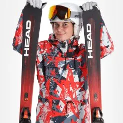 Rehall, Ziva-R Winter Anorak Dames Stars Coral Roze -Cmp Ski-uitrusting Winkel rehall ziva r af anorak dames stars coral roze 22rehal144v4 BI 05