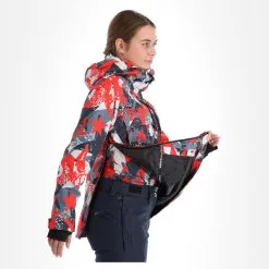 Rehall, Ziva-R Winter Anorak Dames Stars Coral Roze -Cmp Ski-uitrusting Winkel rehall ziva r af anorak dames stars coral roze 22rehal144v4 BI 06