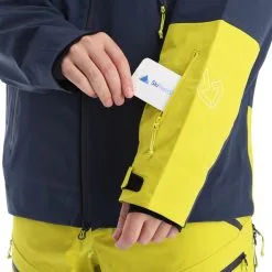 Rock Experience, Ice Thriller Hardshell Ski-jas Heren Citronelle Nights Blauw -Cmp Ski-uitrusting Winkel rock experience ice thriller ab hardshell jas heren citronelle 22rocke102v2 BI 08