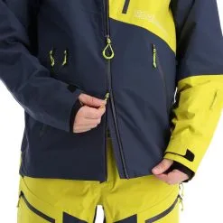 Rock Experience, Ice Thriller Hardshell Ski-jas Heren Citronelle Nights Blauw -Cmp Ski-uitrusting Winkel rock experience ice thriller ab hardshell jas heren citronelle 22rocke102v2 BI 09