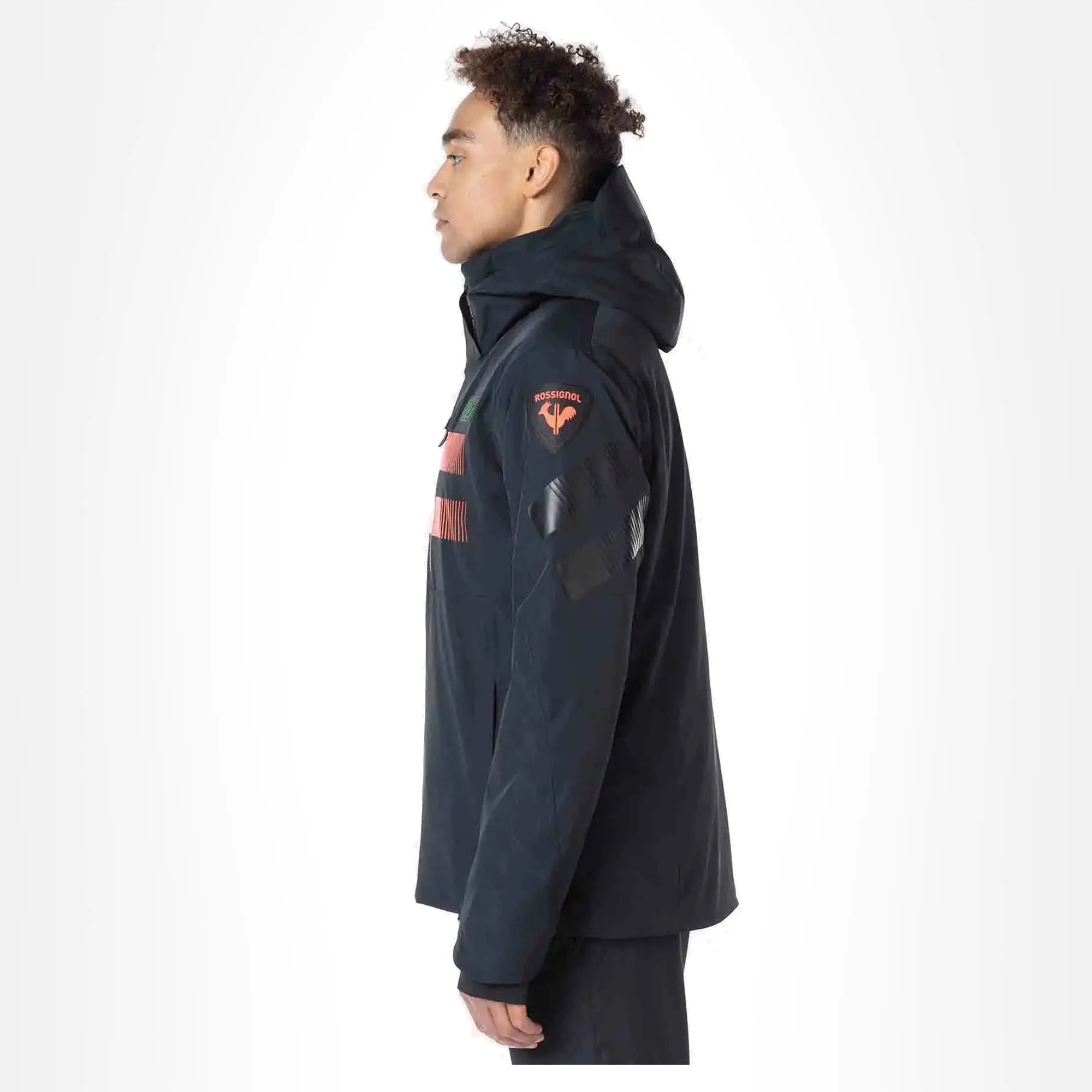 Rossignol, Hero Course Ski-jas Heren Zwart 2 Rossignol, Hero Course Ski-jas Heren Zwart - Afbeelding 2