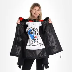 Rossignol, Maddy-Star Jc De Castelbajac Ski-jas Dames Zwart -Cmp Ski-uitrusting Winkel rossignol maddy star jc de castelbajac aa jas gevoerd dames zwart 22rossi103v1 BI 06