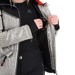 Rossignol, Maddy-Star Sl Jc De Castelbajac Ski-jas Dames Zilver 24 Rossignol, Maddy-Star Sl Jc De Castelbajac Ski-jas Dames Zilver -Cmp Ski-uitrusting Winkel rossignol maddy star sl jc de castelbajac aa jas gevoerd dames 22rossi104v1 BI 11