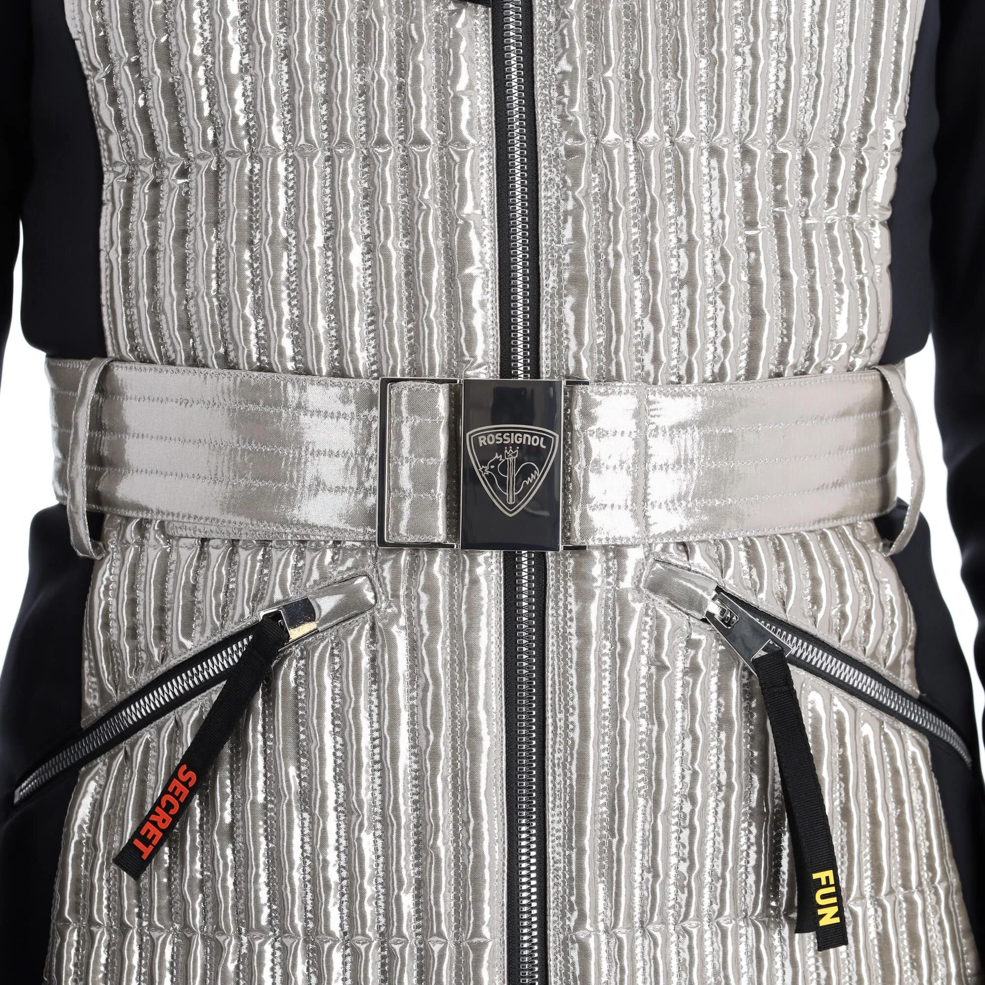 Rossignol, Maddy-Star Sl Jc De Castelbajac Ski-jas Dames Zilver 11 Rossignol, Maddy-Star Sl Jc De Castelbajac Ski-jas Dames Zilver - Afbeelding 11