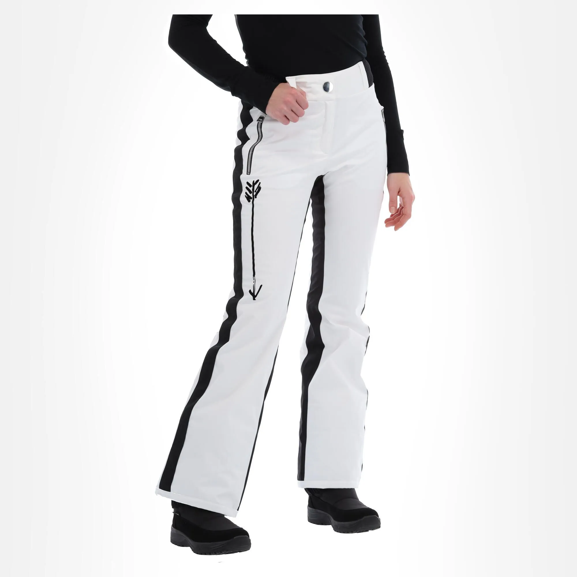 Rossignol, Stellar Jc De Castelbajac Skibroek Dames Wit 1 Rossignol, Stellar Jc De Castelbajac Skibroek Dames Wit