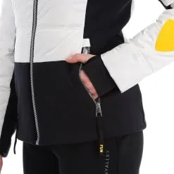 Rossignol, Twins Down Jc De Castelbajac Ski-jas Dames Wit -Cmp Ski-uitrusting Winkel rossignol twins down jc de castelbajac aa jas gevoerd dames wit 22rossi106v1 BI 11