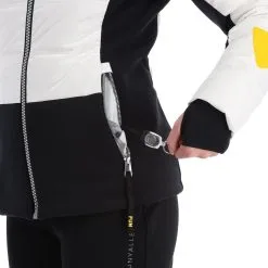 Rossignol, Twins Down Jc De Castelbajac Ski-jas Dames Wit -Cmp Ski-uitrusting Winkel rossignol twins down jc de castelbajac aa jas gevoerd dames wit 22rossi106v1 BI 12